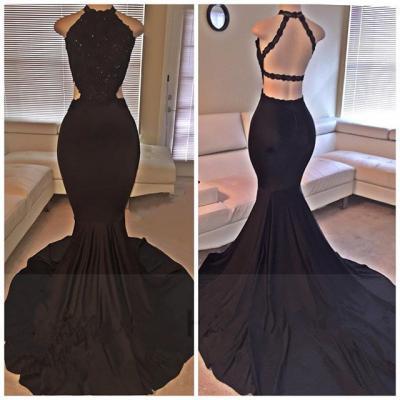 Sexy Mermaid Lace Bodice Open Back Prom Evening Gowns,Mermaid Prom Evening Party Dress