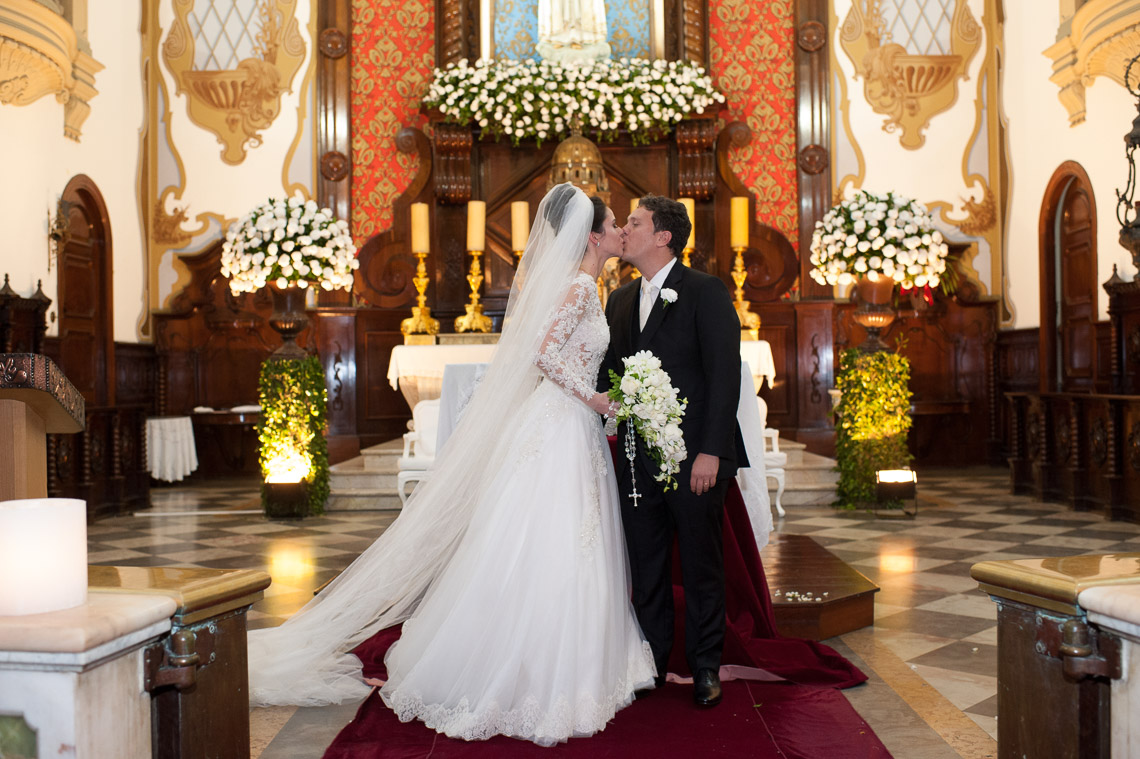 A Line Scoop Lace Long Sleeve Chiffon Appliques Wedding Dress LBQW0152 main image 1